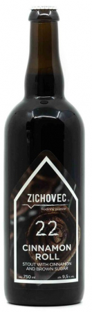 Rodinný pivovar Zichovec - CINNAMON ROLL 22° 0,7l (Imperial Stout)