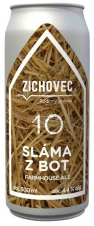 Rodinný pivovar Zichovec - SLÁMA Z BOT 10° 0,5l (Farmhouse ALE)
