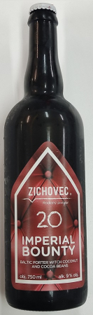 Rodinný pivovar Zichovec - Imperial Bounty 20° 0,75l (Baltic Porter)