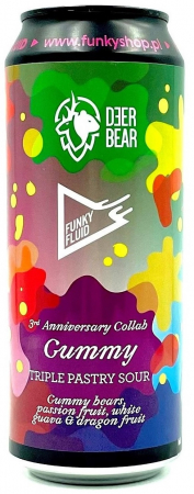 Pivovar Funky Fluid - Gummy 30° 0,5l (Triple Pastry Sour)