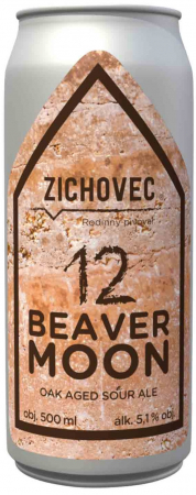 Rodinný pivovar Zichovec - BEAVER MOON 12° 0,5l (OAK AGED SOUR)