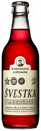 Karásková Limonáda - Švestkova se skořicí 0,33l 