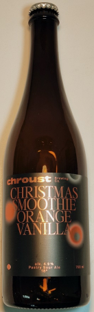 Pivovar Chroust - Christmas Smoothie Orange&vanilla 18° 0,75l (Pastry Sour)
