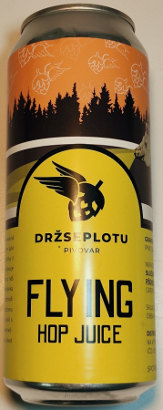 Pivovar DRŽSEPLOTU - FLYING HOP JUICE 13° 0,5l (NEIPA)
