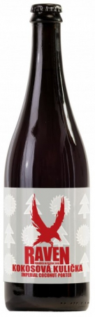 Pivovar Raven - Kokosová Kulička 18° 0,7l (Imperial Coconut Porter)