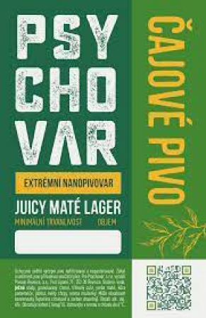 Psychovar - Juicy Maté Lager 10° 0,75l (Spiced / Herbed Beer)