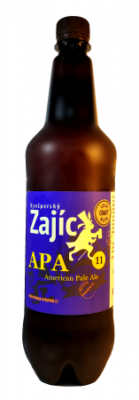 Kynšperský pivovar - Zajíc APA 11° 1l (American Pale Ale)