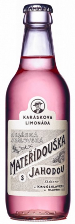 Karásková Limonáda - MATEŘÍDOUŠKA  S JAHODOU 0,33l 